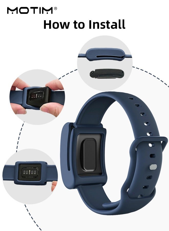 Motim Silicone Replacement Strap for Whoop 5.0/4.0, Adjustable Sports Wristband, Waterproof and Sweatproof Premium Quality Watch Band for Men & Women - Image 4