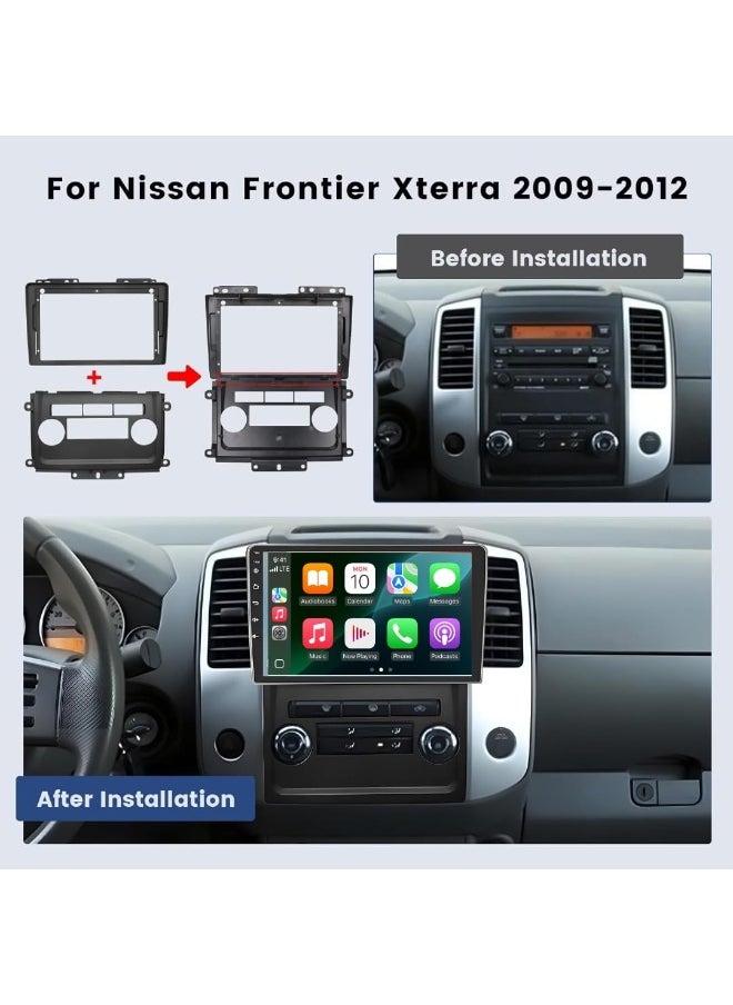 Vierex Car Stereo For Nissan Xterra Frontier 2009-2012 With Apple Carplay Android Auto Wireless WiFi DSP FM&AM BT AHD Camera Included Fast Interface  4 32 Carplay  - Image 4