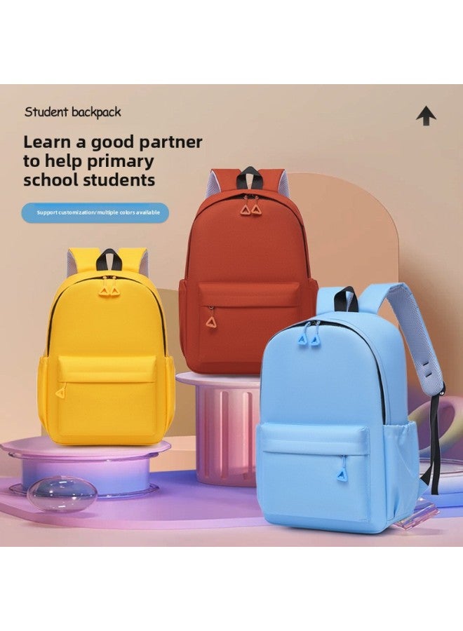 Custom Schoolbag Primary And Secondary School Students Printing Logo Children's Tutorial Bag Training Kindergarten Shoulder Bag-Color:Upgraded Pink-Size:Small Size, Height 35, Width 27, Thickness 11cm - Image 3