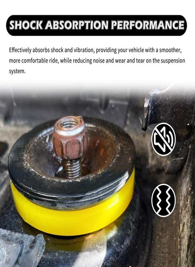 Figpade 2PCS Silencer Shock Bushings,Heavy-Duty Bushing Dampers Washers for Shock Absorption and Noise Reduction,Universal Car Accessories Shock-Absorbers Washers for Soundproof Sealing - Image 3