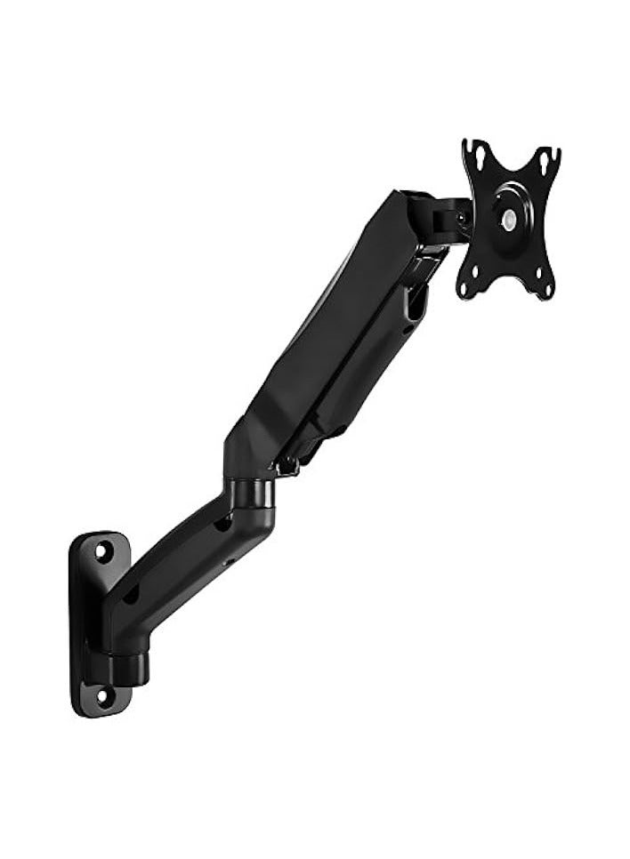 PROMASS Computer Monitor Wall Mount Arm, Height Adjustable Articulating with Gas Spring Arm, for 17-32 inch LCD, LED Computer Monitors - Image 2