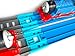 TrainLabcom adapters Compatible with 2014 Gray Thomas and Friends Trackmaster and Plarail Track Perfect for Seamless Track Expansion and Fun 2pc Light Blue - Image 3