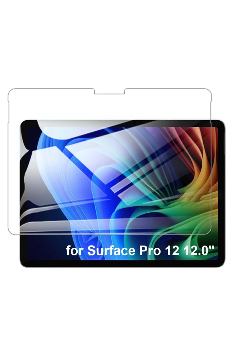 1Pcs Screen Protector for Microsoft Surface Pro 12 Inch 2025, Anti Scratch Premium HD Clear 9H Hardness Tempered Glass Screen Protector Compatible with Tablet Accessories - Image 1