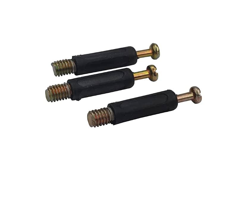 FURNEASER Minifix Set Furniture Board Cam Fitting and PreInserted Nut Bolt Set Cam Lock Screws and Nuts for Wardrobe Furniture Panel Connecting Hardware 10 - Image 5