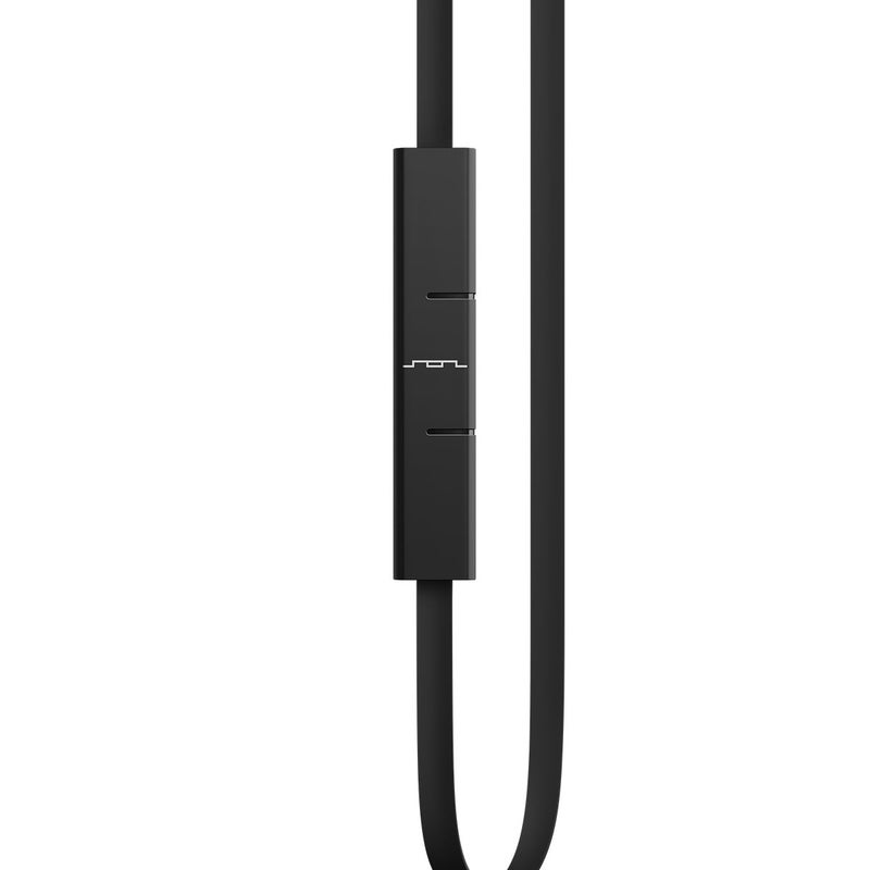 SOL REPUBLIC Jax Wired 1-Button In-Ear Headphones, Android Compatible, Tangle Free Cable, In-Ear Noise Isolation, 4 Ear Tip Sizes, Great for Calls, Black - Image 4