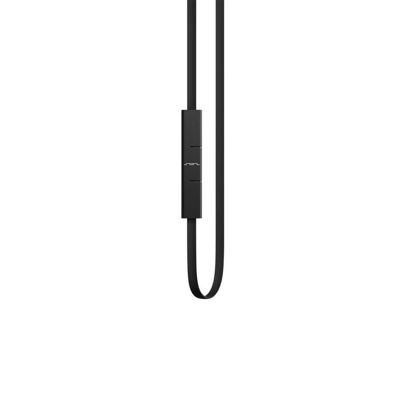 SOL REPUBLIC Jax Wired 1-Button In-Ear Headphones, Android Compatible, Tangle Free Cable, In-Ear Noise Isolation, 4 Ear Tip Sizes, Great for Calls, Black - Image 3