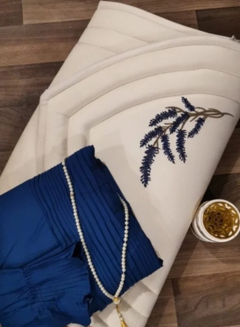 Carpet prayer kit and a note for women - navy 