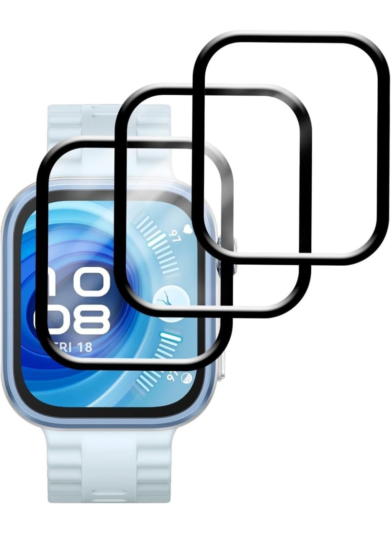 Denx Screen Protector compatible with Huawei Watch Fit 4, Anti-Scratch, 3D Curved, HD Screen Protector for Huawei Watch Fit 4 - Image 1