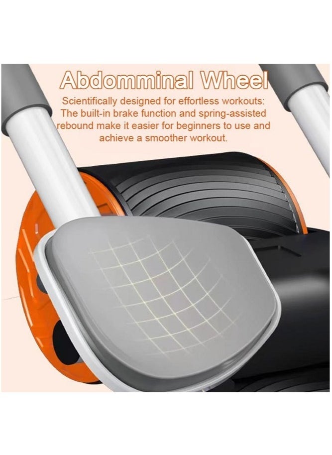 Abdominal roller with occasional elbow support and mobile holder with gift package