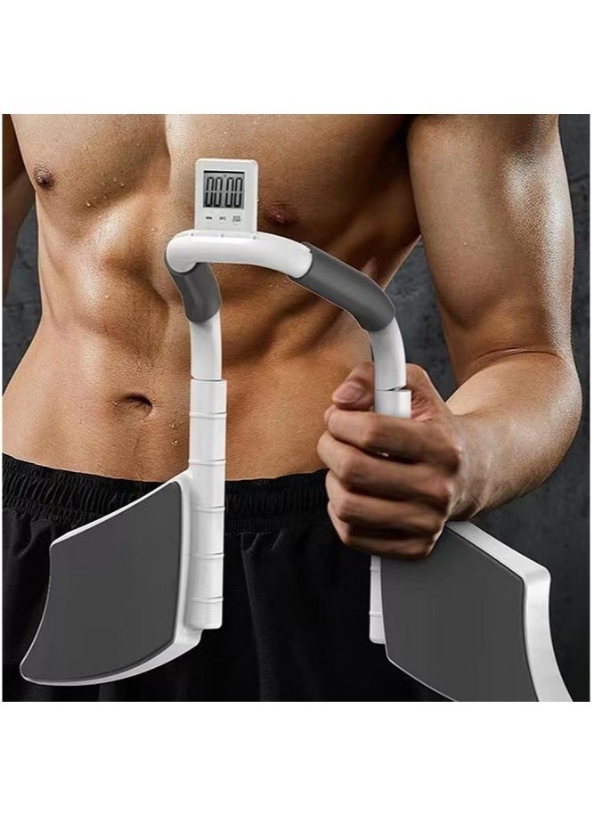 Abdominal roller with occasional elbow support and mobile holder with gift package