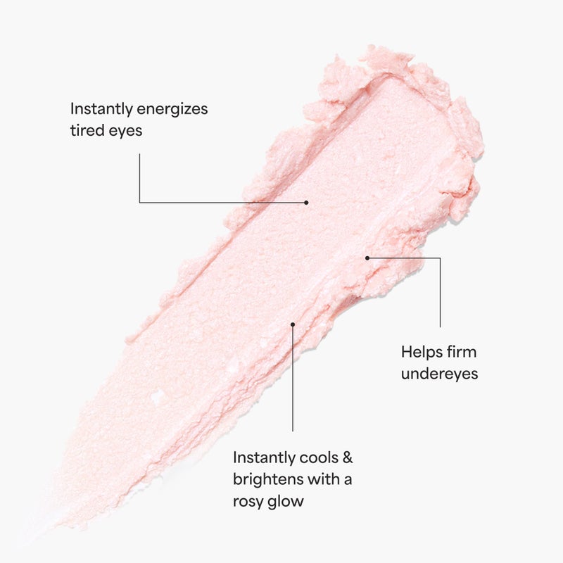 TULA Skin Care â€˜Spresso Energizing Eye Balm, Rose Glow - Energizing & Hydrating Caffeine Under Eye Treatment for Dark Circles, Portable and Perfect to Use On-the-go, 0.35 oz. - Image 3