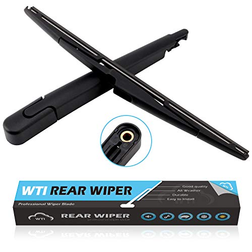 WTI Rear Wiper Arm Blade Set Compatible With Hyundai Santa Fe 2013-2017 SUV Rear Windshield Window Wiper Kits Assembly New Replacement Accessories Parts Fit 98811B8000 - Image 1