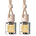 CE CRAFT CANDECraftCo Car Air Hanging Fragrance Oil Car Auto Freshener for Essential Oils Scents Fragrance Aromatherapy Automobile Diffuser Long Lasting Cozy Cashmere - Image 2