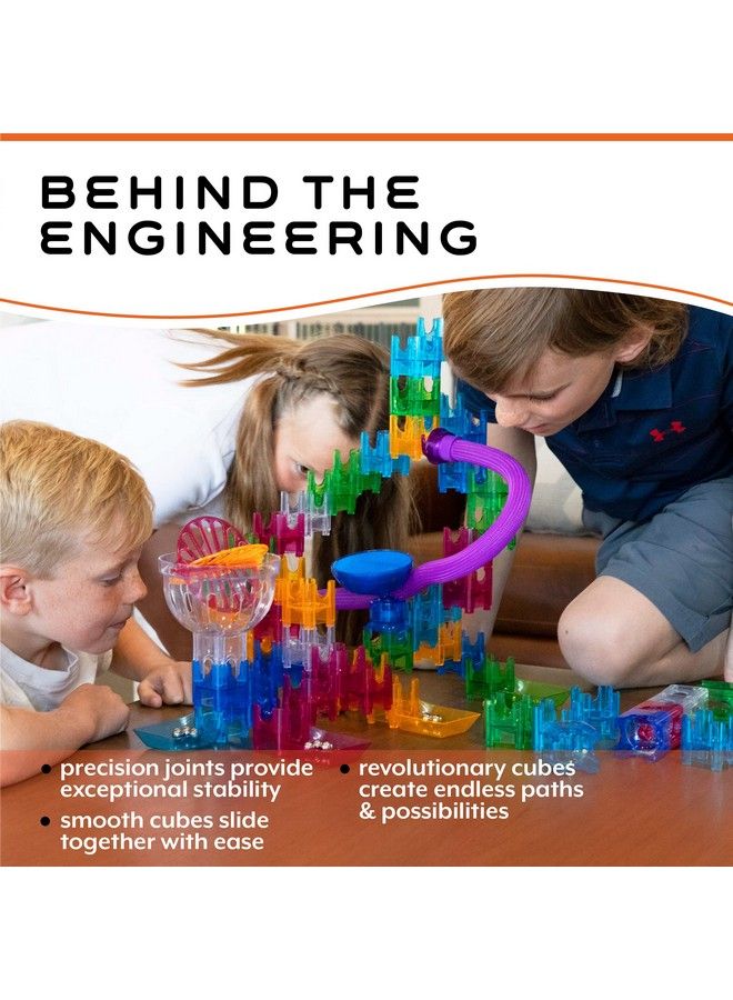Mindware مجموعة أكشن ستانت من كيو با مايز الجيل التالي من متاهة الكرات ألعاب أطفال STEM مسار الكرات موصى بها للأعمار 6+ هدية تعليمية للأولاد والبنات - Image 5