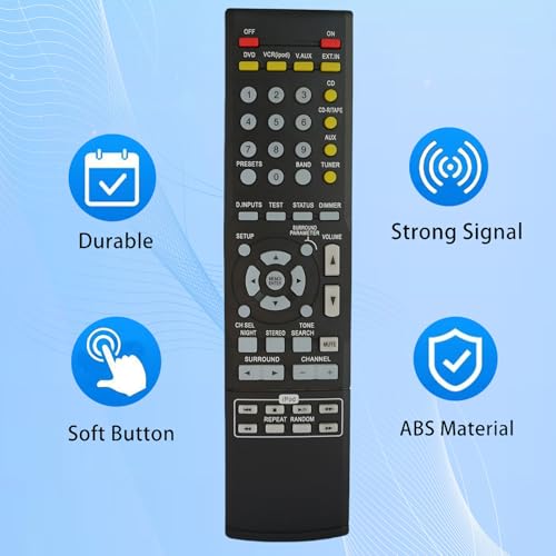 Kassionel Universal Replacement Remote Control Fit for AVR-1404 AVR-1804 AVR-2105 AVR-2106 AVR-1506 for Denon A/V AV Receiver - Image 3