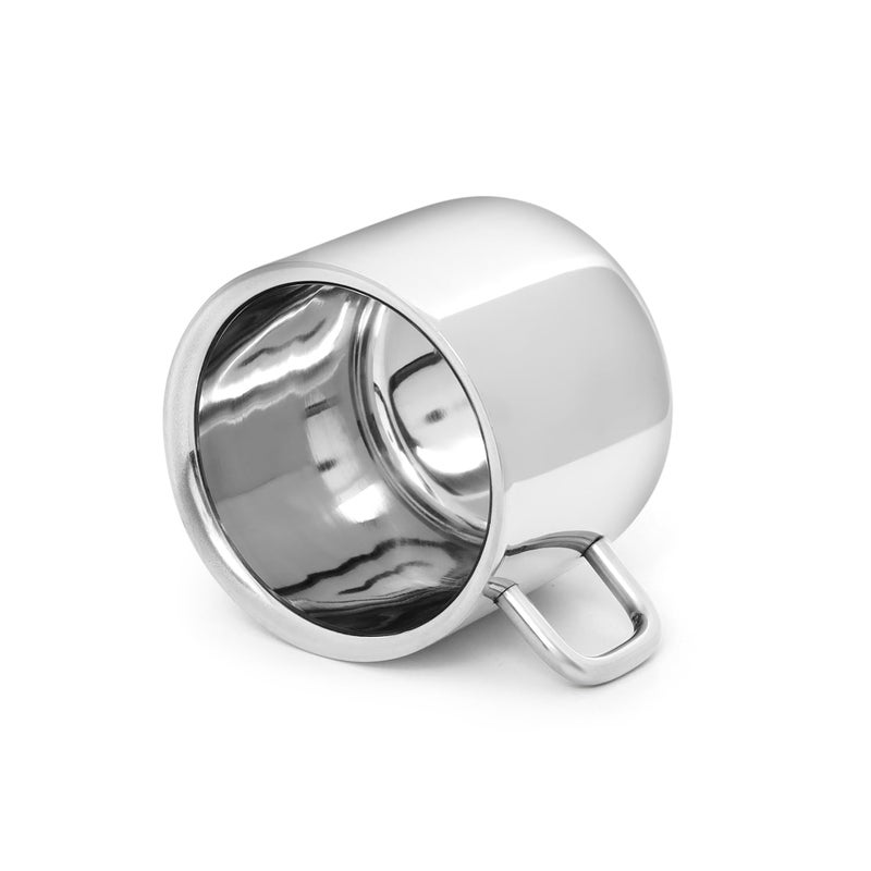 Human Hydro طقم أكواب شاي من الفولاذ 6 قطع، جدار مزدوج، بارد من الخارج، ساخن من الداخل (6 قطع) - Image 2