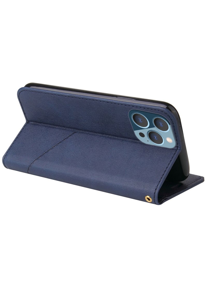 Suteni Flip Cover Leather Protective Hidden Card Slots Phone Case for iPhone - Image 3