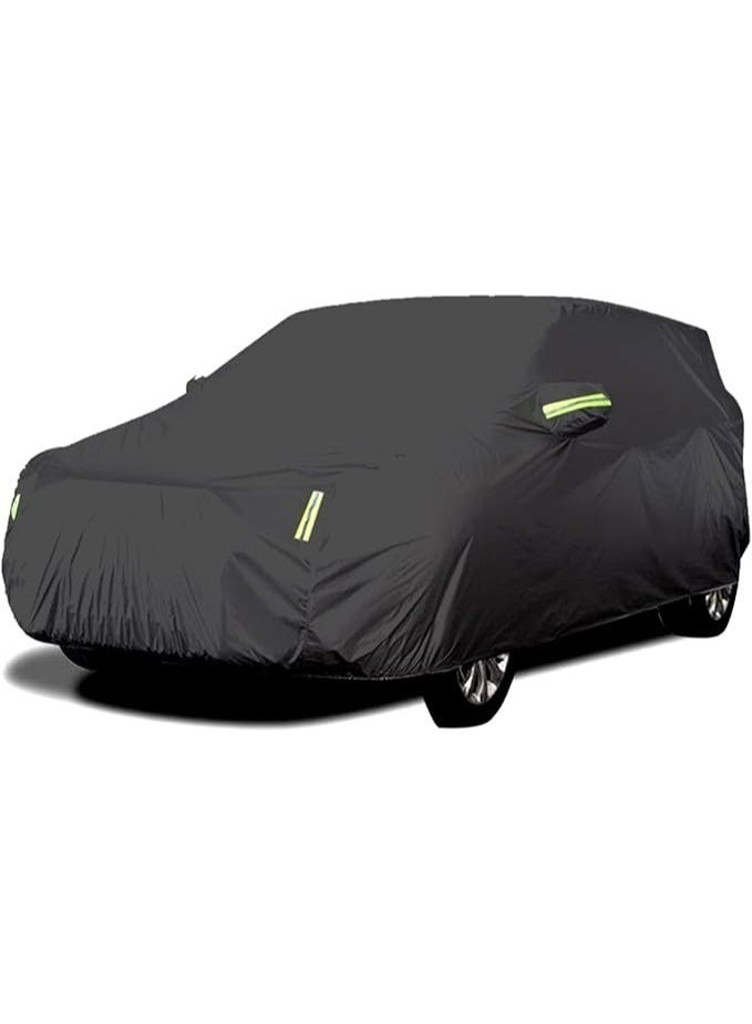 Double Layer Padded Cotton Car Cover, Full Vehicle Waterproof Protection, Sun and Dust Resistant Outdoor Cover, Durable Everyday Use - Image 1