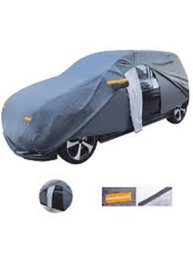 Double Layer Padded Cotton Car Cover, Full Vehicle Waterproof Protection, Sun and Dust Resistant Outdoor Cover, Durable Everyday Use - Image 3