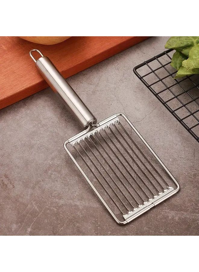 Stainless Steel Multifunctional Kitchen Slicer For Vegetables Fruits Tofu Ham - Image 5