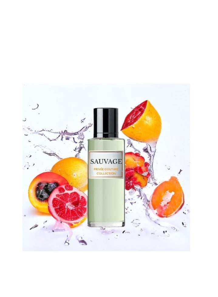 Privee Couture Collection PRIVEE COUTURE COLLECTION SAUVAGE EAU DE PARFUM 30ML - Image 5