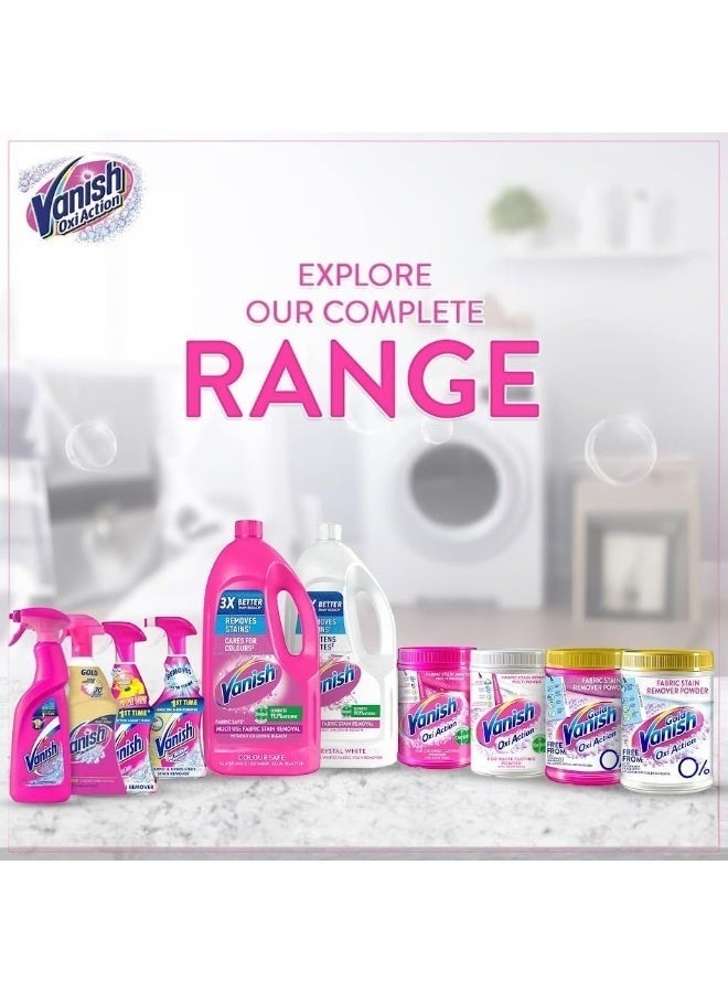 Vanish Oxi Action Fabric Stain Remover Powder Coloured & White Clothes 500G 500grams - Image 5