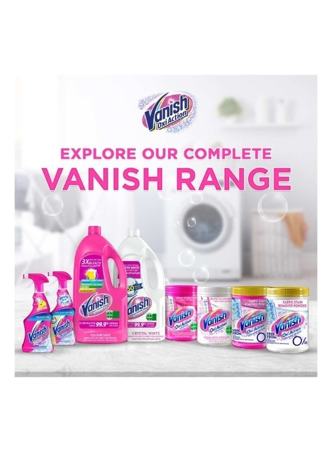 Vanish Oxi Action Fabric Stain Remover Powder Coloured & White Clothes 500G 500grams - Image 3