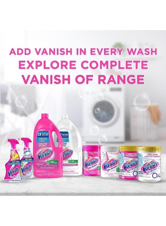 Vanish Oxi Action Fabric Stain Remover Powder Coloured & White Clothes 500G 500grams - Image 2