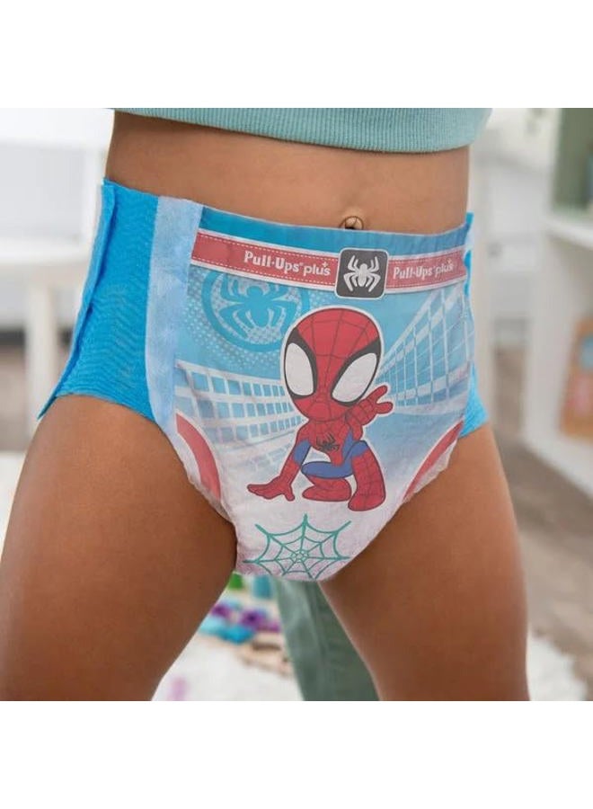 Pull-Ups Huggies Pull-Ups Boys' Potty Training Pants, Size 3T-4T Training Underwear (32-40 lbs), 4 Packs 29 Per Pack 116 Count Total, Packaging May Vary Exclusive Spiderman Designs - Image 3