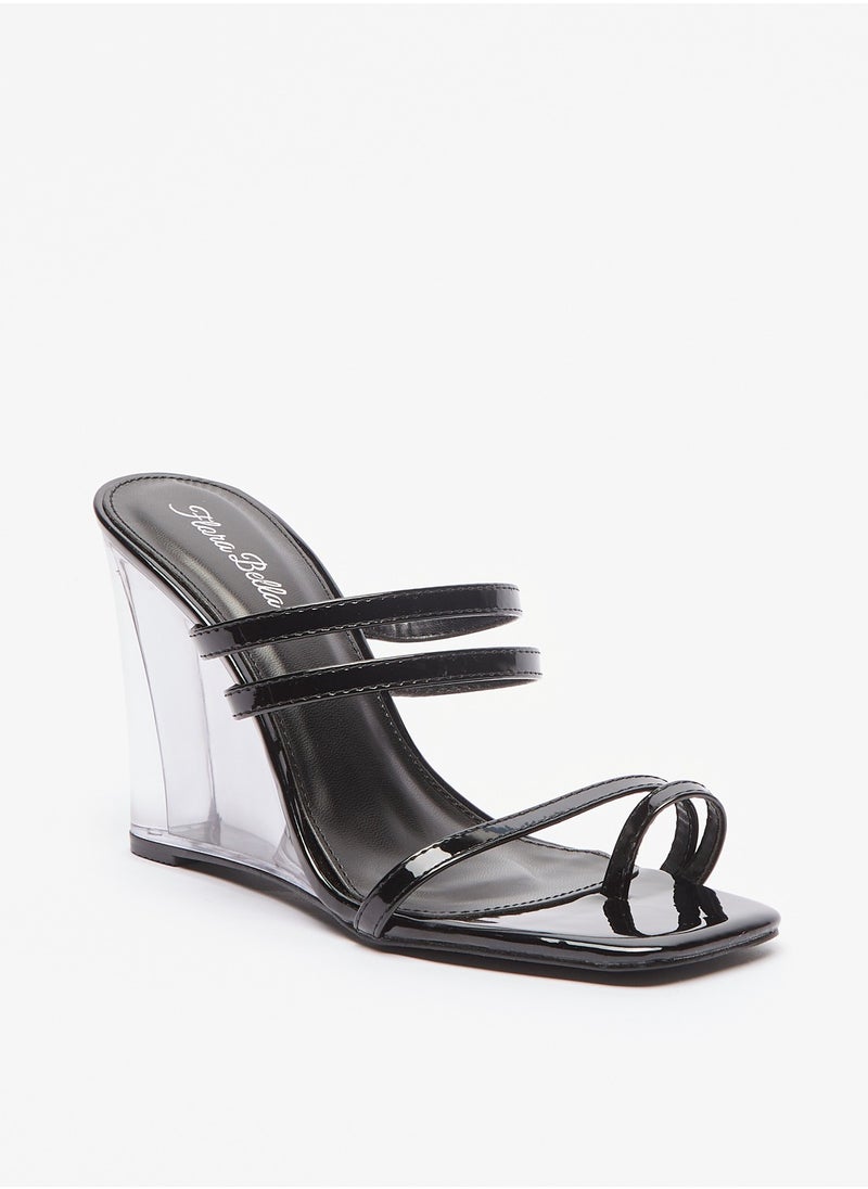 Flora Bella By Shoexpress - صنادل نسائية سهلة الارتداء بكعب إسفيني - Image 1