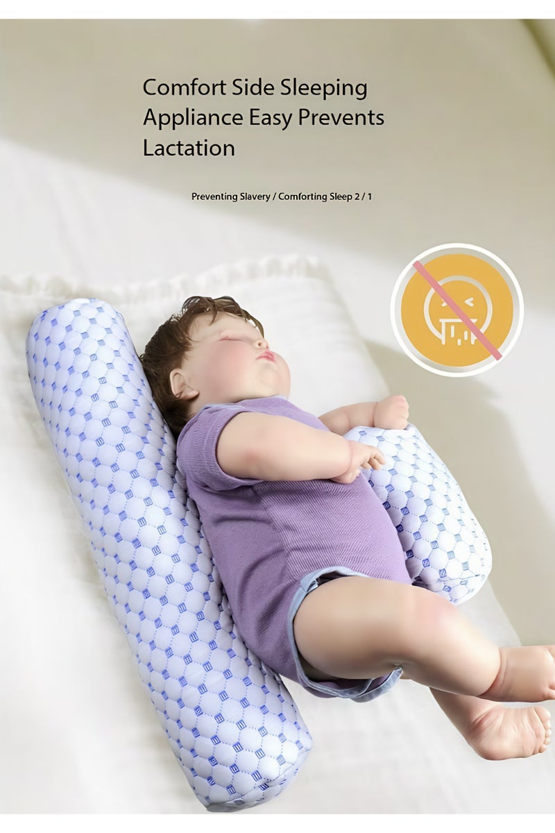 Sisily Cylindrical baby pillow on the back of the baby can be removed and washed, and the anti-drop pillow for fixed sleepings,Baby nursery pillow - Image 2