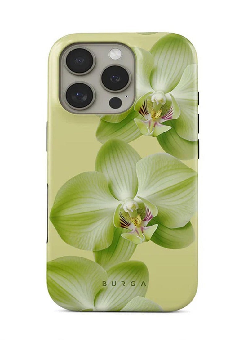 BURGA Phone Case Compatible with iPhone 16 PRO - Hybrid 2-Layer Hard Shell + Silicone Protective Case - Purity - Scratch-Resistant Shockproof Mobile Cover - Image 1
