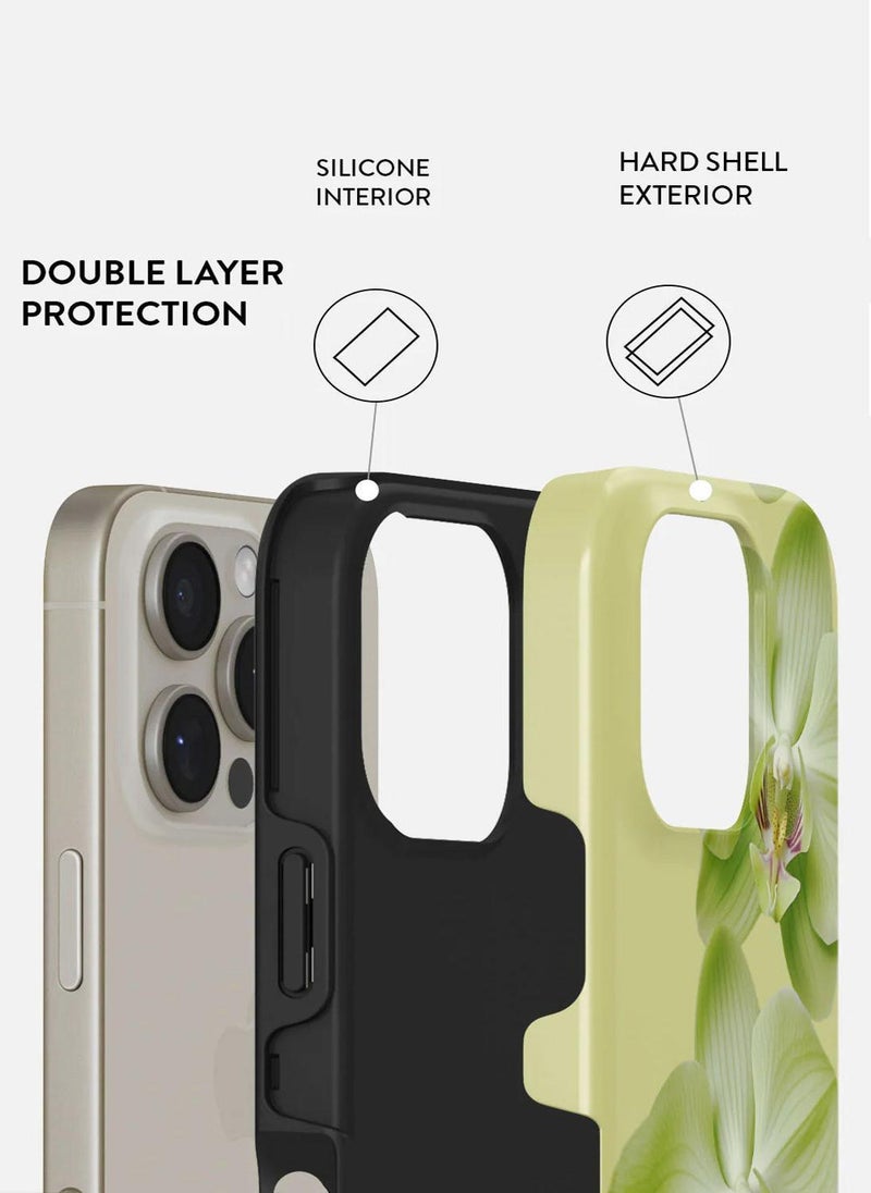 BURGA Phone Case Compatible with iPhone 16 PRO - Hybrid 2-Layer Hard Shell + Silicone Protective Case - Purity - Scratch-Resistant Shockproof Mobile Cover - Image 2