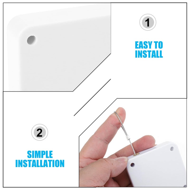 Automatic Door Closer 1000g Capacity 1 2m Cable For Sliding Screen Doors Self Closing - Image 4