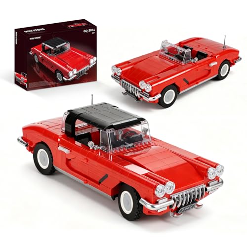 Mov stone Car Model Building Set Compatible with Lego Car 1285 PCS Removable Roof Design Steering Linkage System Creative Building Toy Halloween Decoration for Teens Adults 14 - Image 1