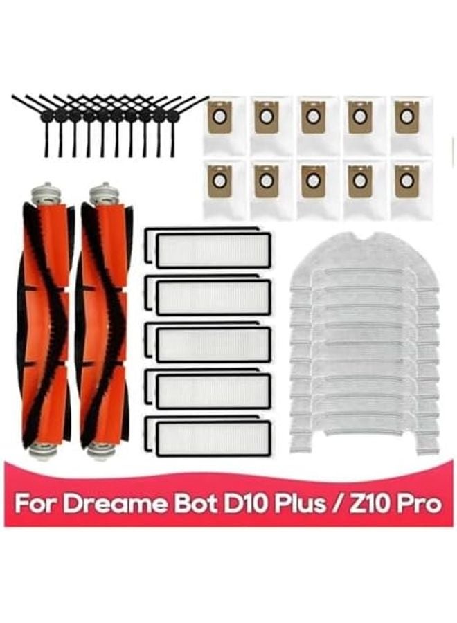 Dreame Bot L10 Pro Z10 Plus Hepa Filter Main Roller Side Brush Dust Bag Accessories L10Z1032001 - Image 3