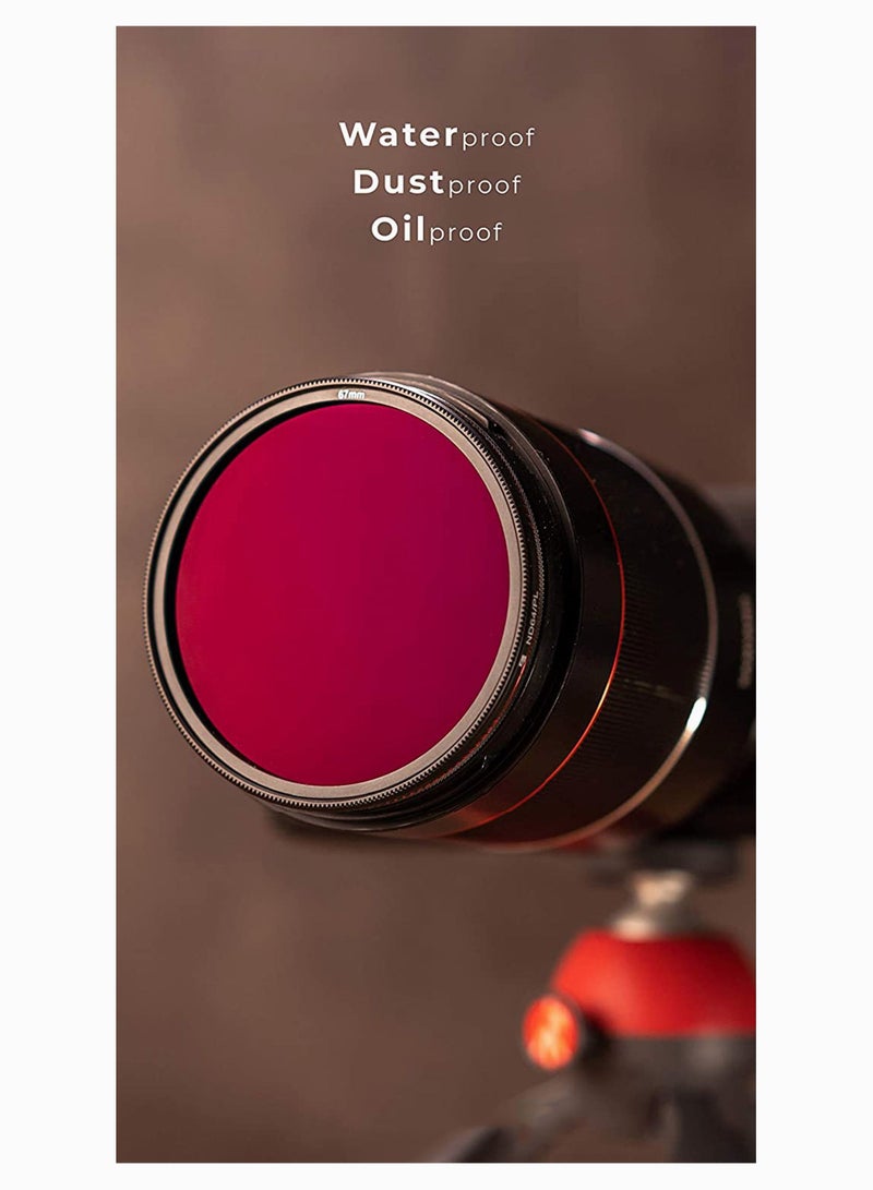 Circular Polarizers Filter, Camera Filter Magnetic Quick Swap System 58mm Polarizer (CP) HD 18 Layer Super Slim Multi Coated CPL Lens - Image 5