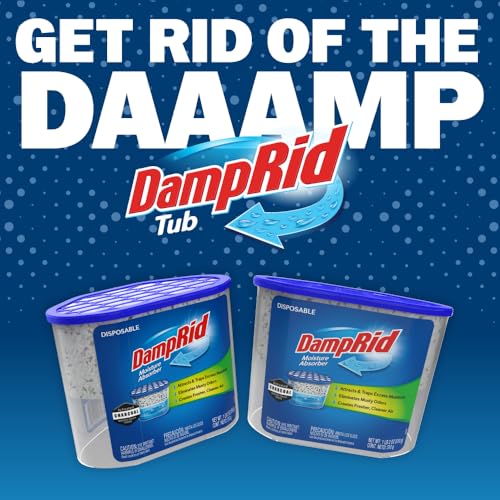 DampRid Fragrance Free Disposable Moisture Absorber with Activated Charcoal, 18 oz (Pack of 3) Moisture Absorber & Odor Remover, Lasts Up To 60 Days, No Electricity Required - Image 5