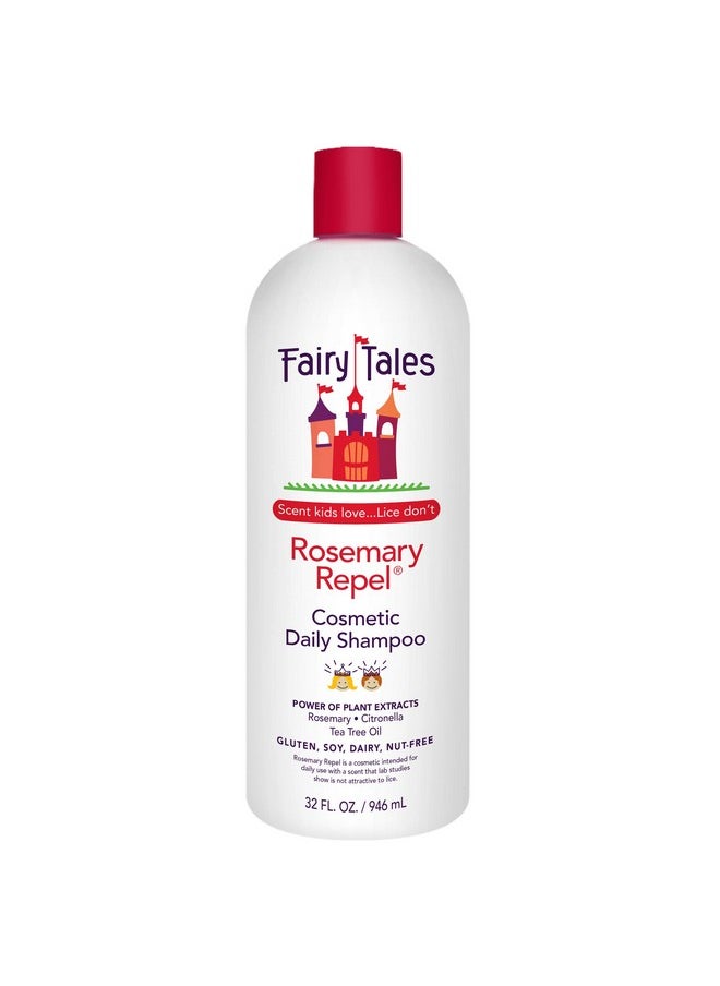 Fairy Tales Rosemary Repel Daily Kids Shampoo Kids Like The Smell Lice Do Not 32 Fl Oz. (Pack Of 1)  - Image 1