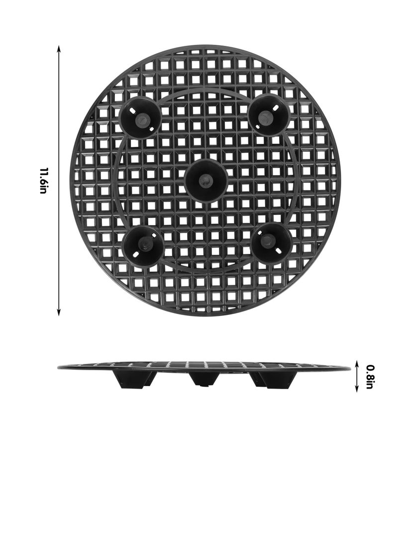 KASTWAVE 6 PCS Plant Level Pot Elevator, Heavy Duty Plant Stands, Plant Level Pot Elevator for Indoor Outdoor Garden Flower, Plant Pot Saucer Prevent Rot and Damage on Patio & Deck - Image 4