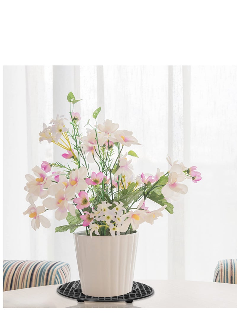 KASTWAVE 6 PCS Plant Level Pot Elevator, Heavy Duty Plant Stands, Plant Level Pot Elevator for Indoor Outdoor Garden Flower, Plant Pot Saucer Prevent Rot and Damage on Patio & Deck - Image 2