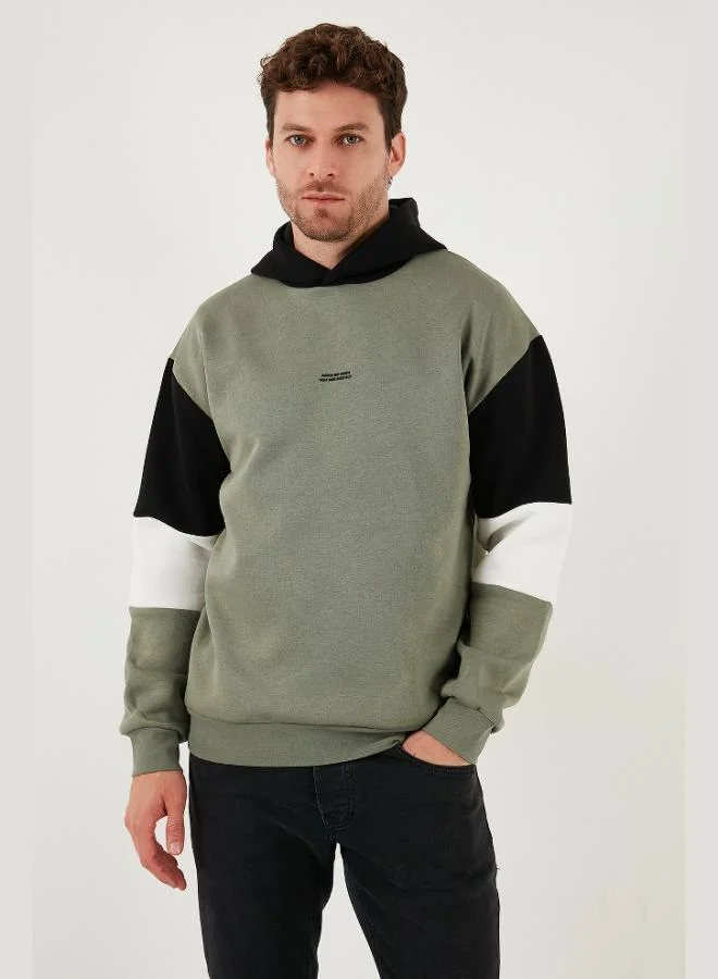 Buratti Buratti Cotton Relaxed Fit Hooded Furry Inside Soft Raised 2-Pack Sweat Men's SWEAT 5905299S2