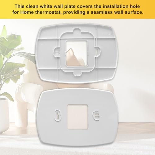 GEAIN Upgraded Thermostat Wall Plate Coverplate 50002883-001 for Honeywell Home Thermostat Coverplate, Fits Honeywell RTH6580WF1001 PRO 3000/4000 FocusPRO 5000/6000 (1 Pack) - Image 4