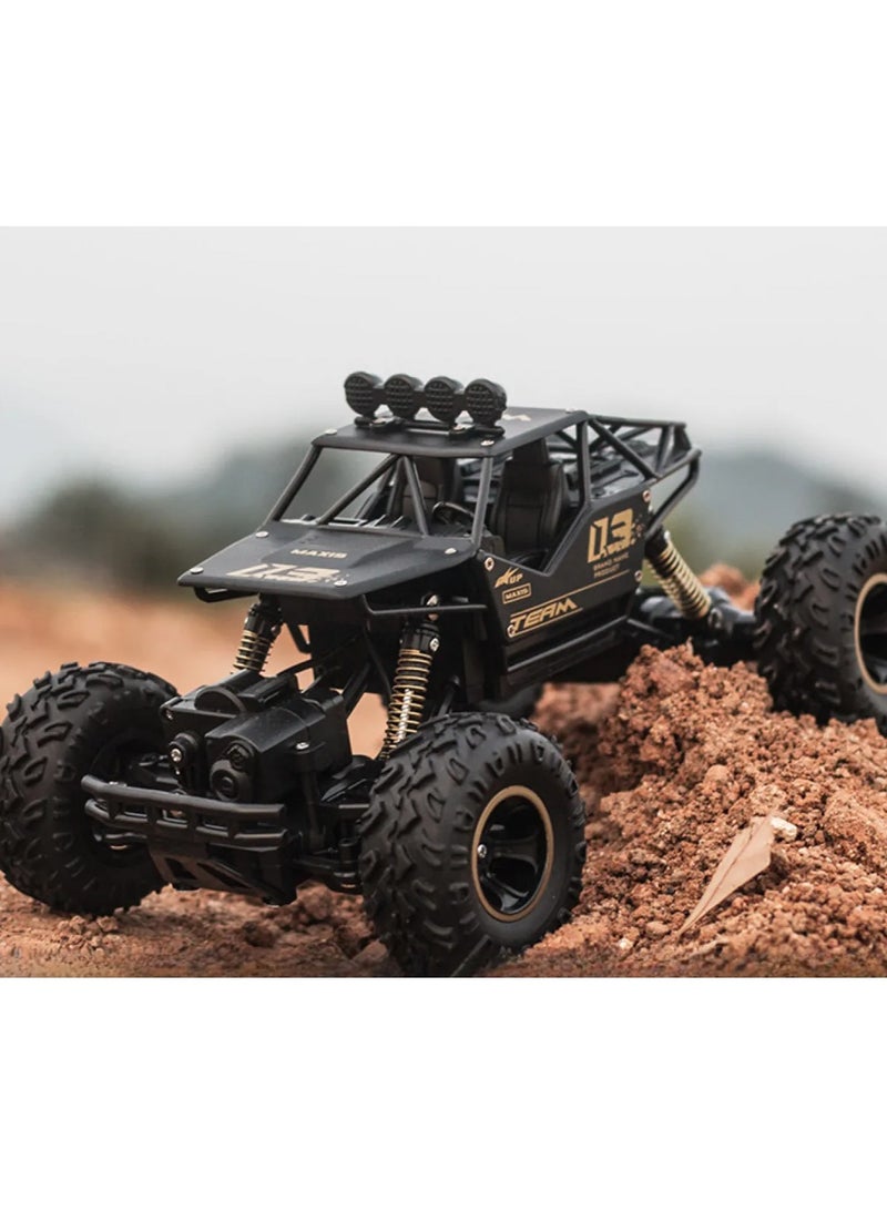 Children's alloy climbing mountain big foot 4WD off-road rock climbing remote control toy car 27x14x18cm - Image 1