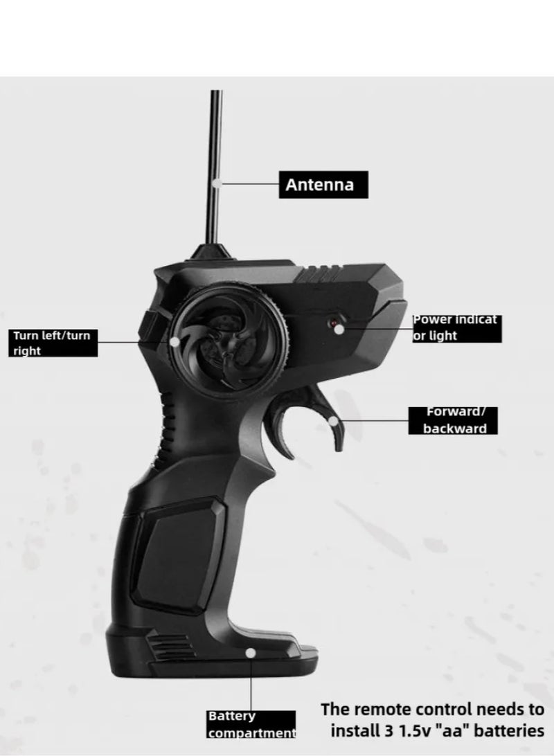 Children's alloy climbing mountain big foot 4WD off-road rock climbing remote control toy car 27x14x18cm - Image 4