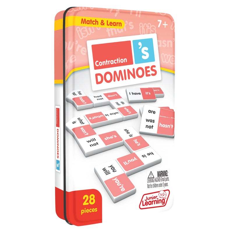 Junior Learning Contraction Match Learn Dominoes - Image 2