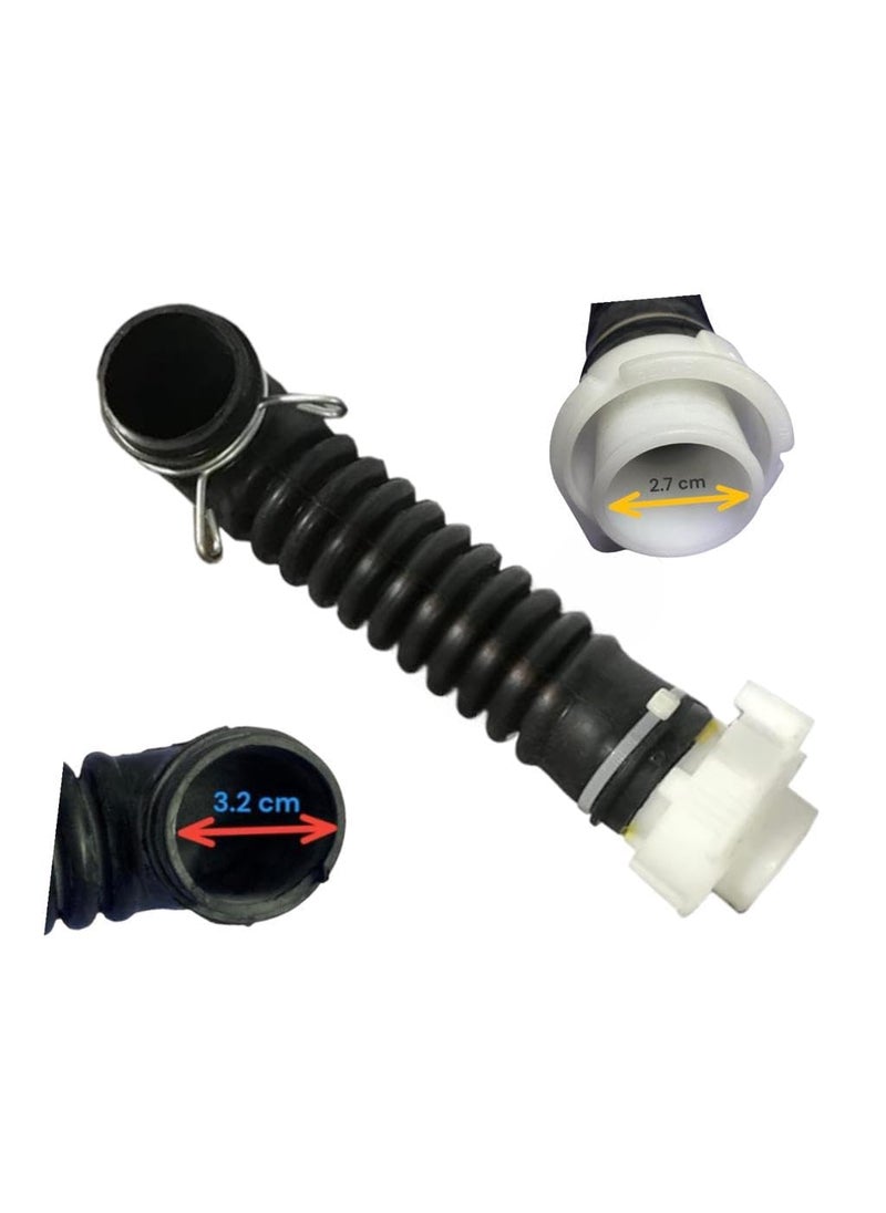 JR APPLIANCE PART’S AND SERVICES JR Appliance Compatible with LG Top loading Washing Machine Inner Drain Hose Pipe  - Image 1