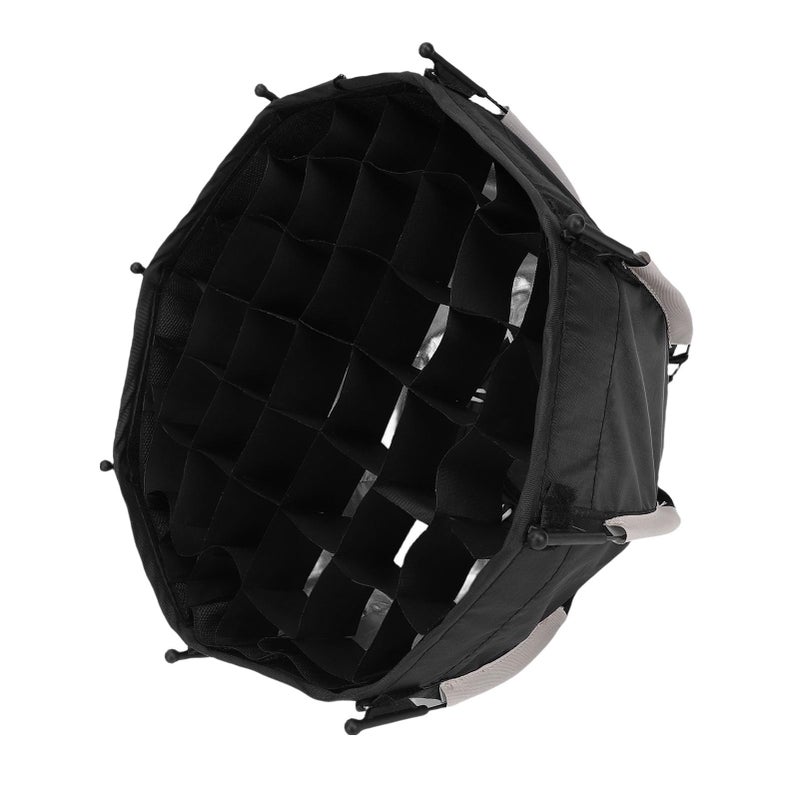 Octagonal Softbox with Grid Quick Release Mount Deep Mouth Structure for Photography Fill Light - Image 5