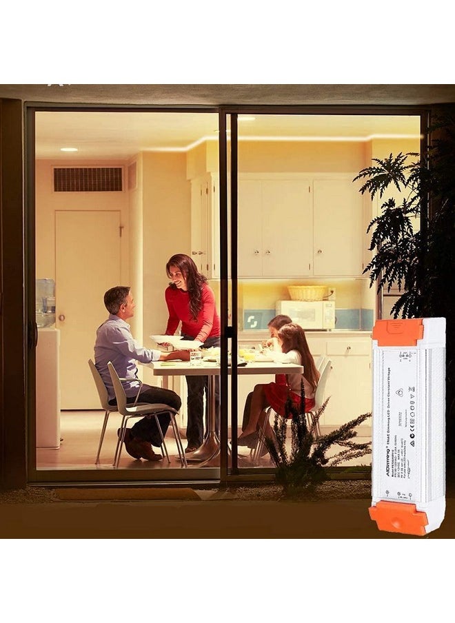 LEDMO LEDMO Dimmable LED Driver 12V DC 60W Quiet Operation Universal Regulated 12V Transformer Input/Output Isolation Protection LED Power Supply for Strip Light  - Image 2