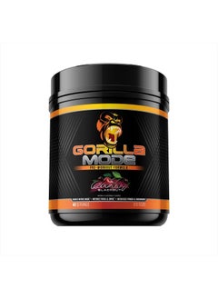 Gorilla Mode Pre Workout - Massive Pumps · Laser Focus · Energy · Power - L-Citrulline, Creatine, L-Tyrosine, Betaine, Hydroprime®, Alpha-GPC, 400mg Caffeine, Huperzine A - 812g (Cherry)